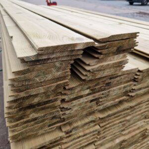 Treated Shiplap Cladding